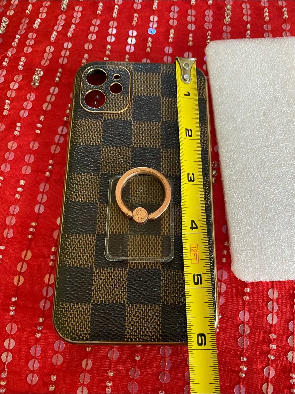 Designer Inspired I Phone Case in Used Condition